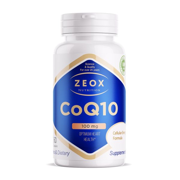 Coenzyme Q10 100 mg ZEOX Nutrition, 60 Capsules