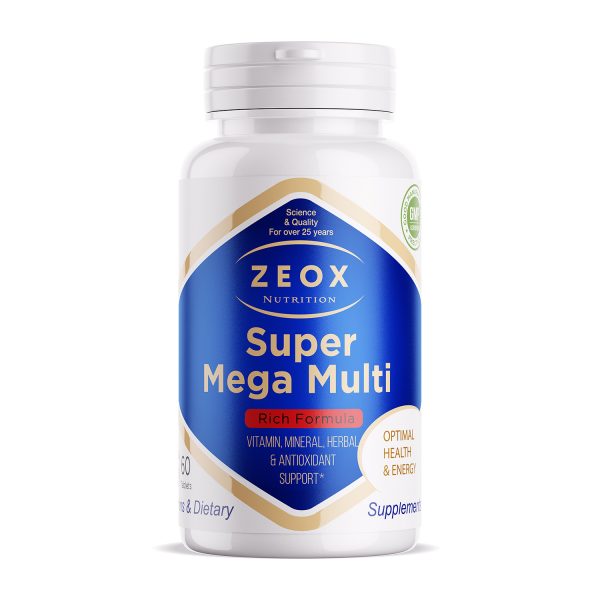 Multivitamin Complex Super Mega Multi ZEOX Nutrition, 60 Tablets